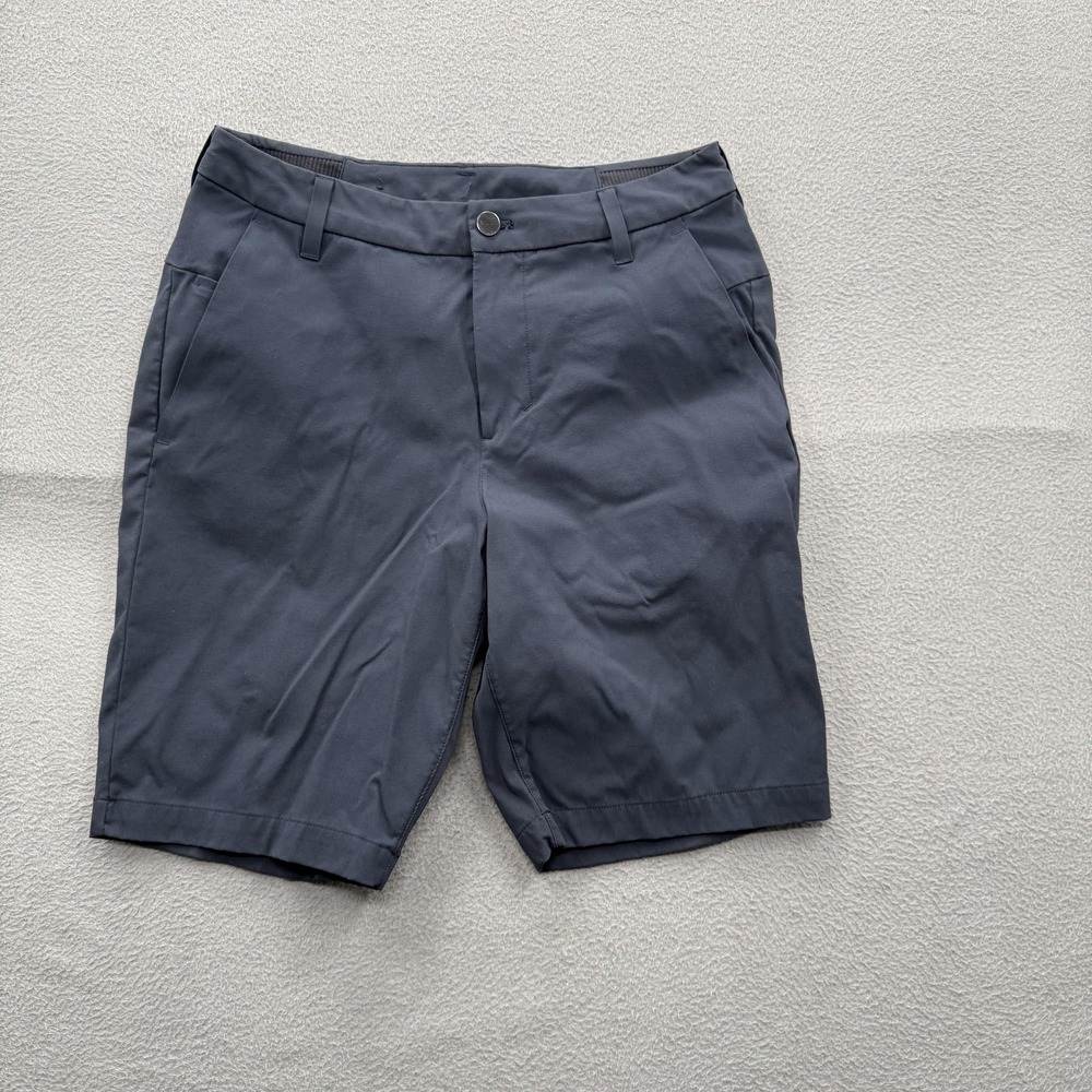 Lululemon Shorts Mens 30 Blue Chino Microfiber 10 Inseam Casual Golf Summer